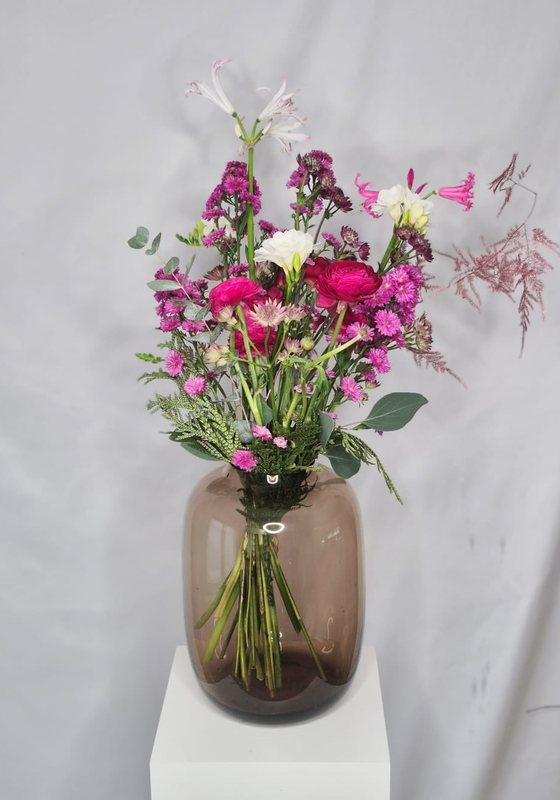 Bouquet in Rosa und Weiß