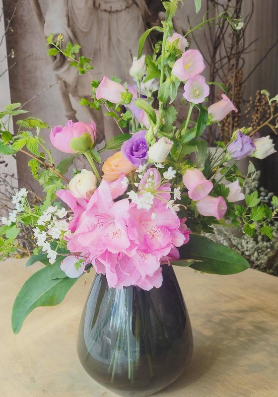 Bouquet in Rosa, Violett und Weiß